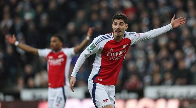 爱游戏tv-奥地利完胜德国，哈弗茨高光表现